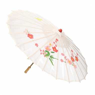 Carnavalskleding chinese paraplu wit arnhem