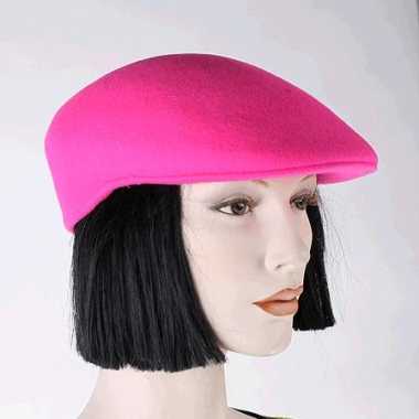 Carnavalskleding  Dames trendy luxe baret Arnhem
