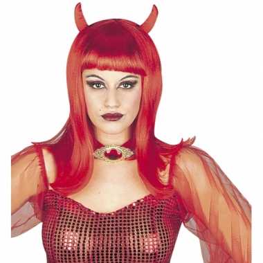 Carnavalskleding  Halloween Dames duivel pruik Arnhem