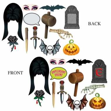 Carnavalskleding halloween foto prop set halloween dubbelzijdig arnhe