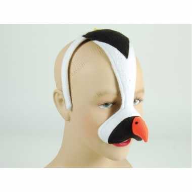 Carnavalskleding  Pinguin masker aan diadeem Arnhem