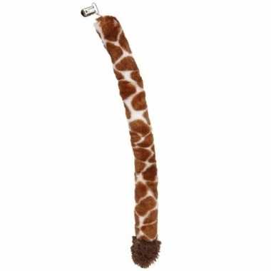 Carnavalskleding pluche giraffe staart arnhem