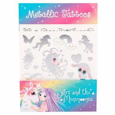 Carnavalskleding x vellen ylvi and the minimoomis plak tattoos zilver