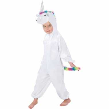 Dierencarnavalskleding eenhoorn rainy onesie verkleed carnavalskledi