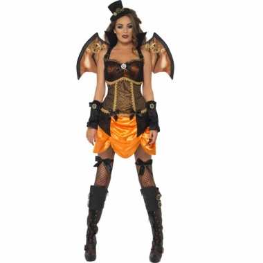 Halloween sexy steampunk dames carnavalskleding vleugels arnhem