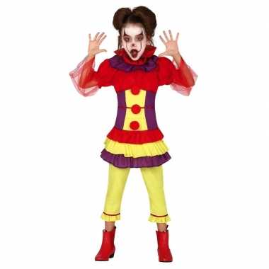 Horror clown penny verkleed carnavalskleding meisjes arnhem