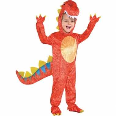 Rood dinosaurus carnavalskleding kids arnhem