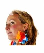 Carnavalskleding bloem oorbellen holland arnhem