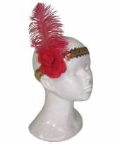 Carnavalskleding charleston hoofdband rode veer arnhem