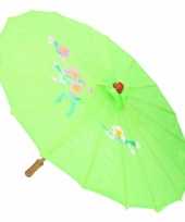 Carnavalskleding chinese paraplu groen arnhem