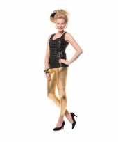 Carnavalskleding gouden legging lengte luxe arnhem