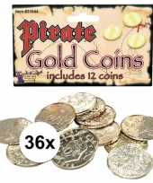Carnavalskleding gouden piraten munten stuks arnhem 10116880