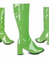 Carnavalskleding groene dames laarzen arnhem