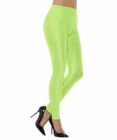 Carnavalskleding groene spandex verkleed legging dames arnhem