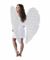 Carnavalskleding grote engelen vleugels wit arnhem