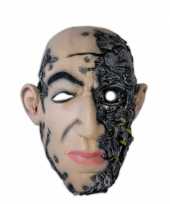 Carnavalskleding halloween horror thema masker cyborg arnhem