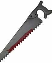 Carnavalskleding halloween plastic horror zaag bloed arnhem