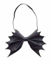 Carnavalskleding halloween zwarte vlinderstrik vleermuis vleugels volwassenen arnhem