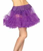 Carnavalskleding leg avenue luxe petticoat paars arnhem