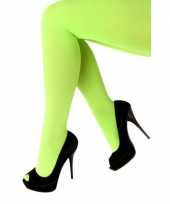 Carnavalskleding neon groene panty denier arnhem