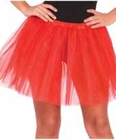 Carnavalskleding petticoat tutu verkleed rokje rood dames arnhem
