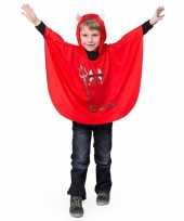 Carnavalskleding rode duivel verkleed cape kinderen arnhem