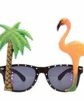 Carnavalskleding tropische bril flamingo arnhem