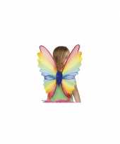 Carnavalskleding vlinder vleugels regenboog arnhem