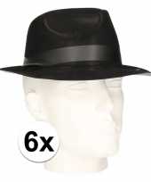 Carnavalskleding x trilby feesthoedjes zwart volwassenen arnhem 10114683