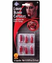 Carnavalskleding x vloeibaar nepbloed capsules arnhem