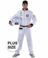 Grote maat astronaut verkleed carnavalskleding heren arnhem