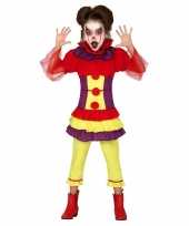 Horror clown penny verkleed carnavalskleding meisjes arnhem